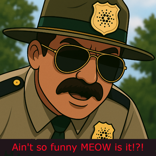 Ain't so funny Meow