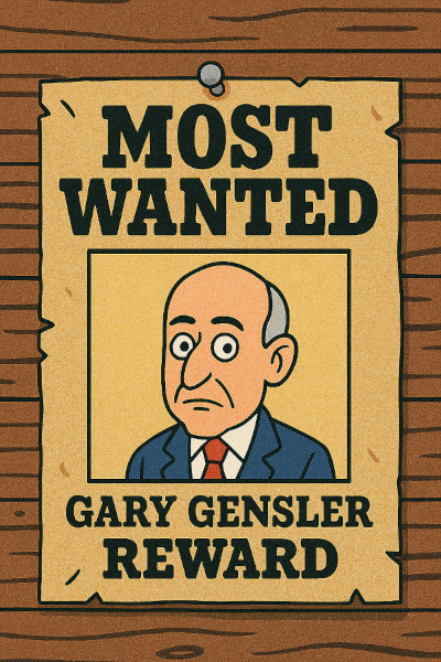 Wanted Poster - Gary Gensler